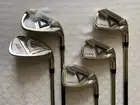 Brand New PRGR ID nabla RED Iron Set 6-PW 5pc Graphite PRGR M-37 Regular Flex
