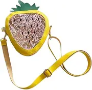 [Minkissy] Adorable Sequin Crossbody Purse for Lightweight Single Shoulder Bag for Outdoor Activities Shopping and Daily Use Stylish Design
