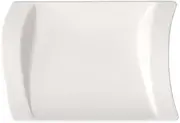 Villeroy & Boch New Wave Pickle Dish/Gravy Stand, 8.25 x 6 in, White