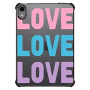 iPad mini (6th gen) iPad Impact Case Love Pink and Blue