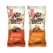 Clif Nut Butter Plant Protein Bar - Healthy Fats Organic Energy Snack Nutrition