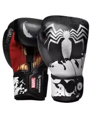 Hayabusa Marvel Hero Elite Boxing Gloves Venom 12oz Spider-Man Symbiote New