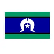 150x90cm Torres Strait Flag TSI Aussie Flag Polyester Heavy Duty Outdoor Banner