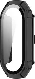 HKIDKK Case Glass For Xiaomi Mi Band 9 Anti Scratch Protective Cover All-around PC Screen Protector Bumper For Mi Band 9 Cover Shell watch Case