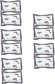 Totority 5sets Soft Toddler Pillowcase Set Standard Size Pillowcases Envelope Closure Boys and Girls 2pcs*5