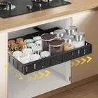 Kitchen Cabinet Pull Out Slide Drawer Shelf Organiser Rack Storage Holder Spices