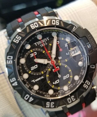 MENS TISSOT T-race Watch STEFAN BRADL Ltd Edition T0924172705100 2 Year Warranty