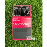 【傑夫樂器行】BOSS VO-1 人聲效果器 單顆效果器 人聲 聲碼器 TALK BOX VOCODER VO1