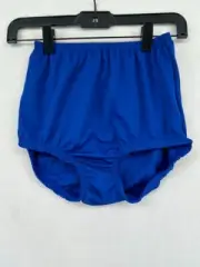 Danskin In Motion Women's Large Trunk Bottom - Blue Cheerleading Dance New