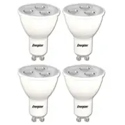 4x Energizer LED GU10 3.4w 220V Warm White Downlight Spot Light Bulb Lamp Bulb