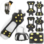 Grips 10-Studs Anti Slip Crampon Ice Gripper Shoe Accessories Snow Shoes Spikes