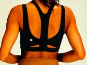 Lululemon NEW W/TAG HARD-TO-FIND/DISCONTINUED BLACK High Neck Y-BACK Train Bra 6