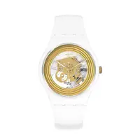 在飛比找Yahoo奇摩購物中心優惠-Swatch New Gent 原創系列手錶GOLDEN R