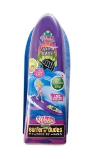 New - Wahu Surfer Dudes St Kilda Katy Powered By Waves Self-Surfing Water Toy