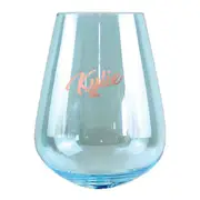 2pc Kylie Stemless 13cm/600ml Wine Glass Cocktail Party Drinking Tumbler Set