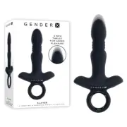 Gender X SLAYER Vibrating & Thrusting Butt Plug Anal Thruster Vibrator Adult