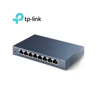 在飛比找PChome商店街優惠-【TP-Link】TL-SG108 8埠 鋼鐵機殼 網路交換