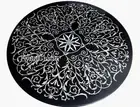 MOP Inlay Work Meeting Table for Office and Hotel Round Marble Dining Table Top
