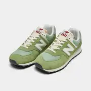 New Balance 574 Mens Casual Shoes U574RCC 345 Green White 11 NIB