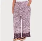 NWT Torrid Woman’s Mix Print Wide Leg Comfortable Pants Size 1
