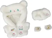 CALEMBOU 20cm Plush Doll Clothes Set, Cute Animal Plush Clothes Set for 8 inch Cotton Dolls Stuffed Animals Outfits (Bear Clothes Set)