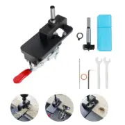 35mm Concealed Hinge Jig Hinge Hole Drilling Jig Wood Puncher Locator Aluminum