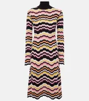 [Missoni] Missoni Zigzag sweater dress UK 8 multicoloured