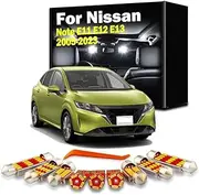 LED Indoor Map Dome Light Kit, For E11 E12 E13 2005 2008 2011-2019 2020 2021 2022 2023 Car Accessories