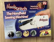 Portable HANDY STITCH Battery Power Cordless Handheld Sewing Machine