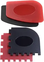 Grill Pan Scraper Set 4pcs Steel BBQ Cleaning Tools for Outdoor Grill Cast Iron and Bread Cutting