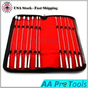 Bakes Rosebud Sound Dilator Set of 12 Pieces Packed in Zipper Case Kit