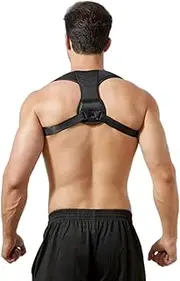 Invisible Back Support Posture Corrector for Men and Women, Adjustable Shoulder Brace to Relieve Neck, Shoulder and Upper Back Pain(Large)