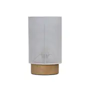 Lenny Mesh Bedside Table Lamp In White