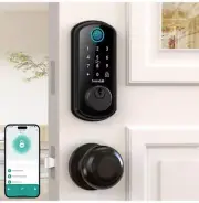 Hornbill Smart Door Lock Set, Black (Y4-BWFKN-H)