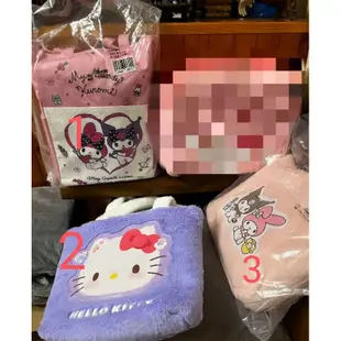 現貨💕7-11 2023年 聖誕禮物福袋 Hello Kitty 凱蒂貓 15吋硬殼手提箱 絨毛托特包 711 福袋