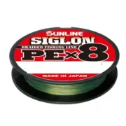 Sunline Siglon PEx8 Braided Fishing Line 300m Dark Green #5(80LB)