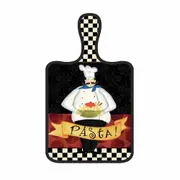 Country Farmhouse Tile Trivet Pasta Chef 15x25cm Hot Pot Holder