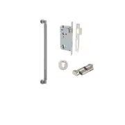 Iver Pull Handle Brunswick Satin Nickel CTC450mm Key / Thumb Entrance Kit