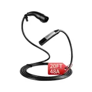 20FT Tesla Extension Cord 240V, Compatible with Tesla Model X/Y/3/S, Long Tes...