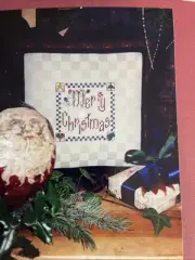 Merry Christmas Cross Stitch Chart From Shepherds Bush