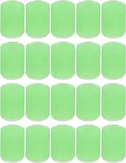uxcell 20 PCS Tire Valve Stem Caps, 8MM Car Wheel Valve Cap Universal Air Valve Cover Vehicle Exterior Accessories for Car Bike Motorcycle Truck, Green
