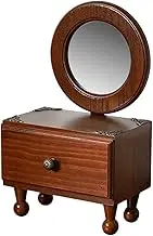 Mirror Mirror of Mirror Table Vanity with MEUR Drawer, as described, Round