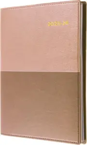 Collins Vanessa - A4 Week to View Financial Year 2025-2026 Diary/Planner - Ro...