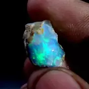 100% Natural Ethiopian Crystal AAA Opal Play Of Color Rough Specimen 04.50 Cts.