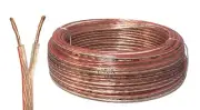 American Terminal 16 Gauge 1000 Feet Speaker Wire Cable Flex Clear PVC Speakers
