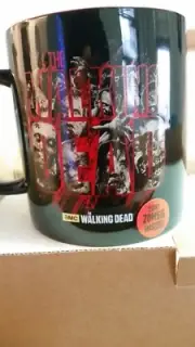 AMC THE WALKING DEAD NEW Coffee Mug Cup Set 6 Six Zombie Blood Mold 20 oz 20oz