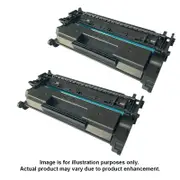 2-Pack HP Compatible 76X CF276X Black Toner Cartridge 10,000 Pages *needs old chip*