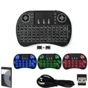 Wireless Mini Keyboard 2.4G with Backlit For Touchpad PC Android TV Media Box