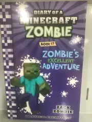 DIARY OF A MINECRAFT ZOMBIE, BOOK 17, ZOMBIE EXCELLENT ADVENTURE ,LATEST, NEW
