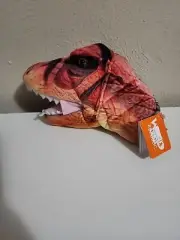 Wild Republic Roaring Plush Dinosaur T Rex Hand Puppet with Sound Realistic
